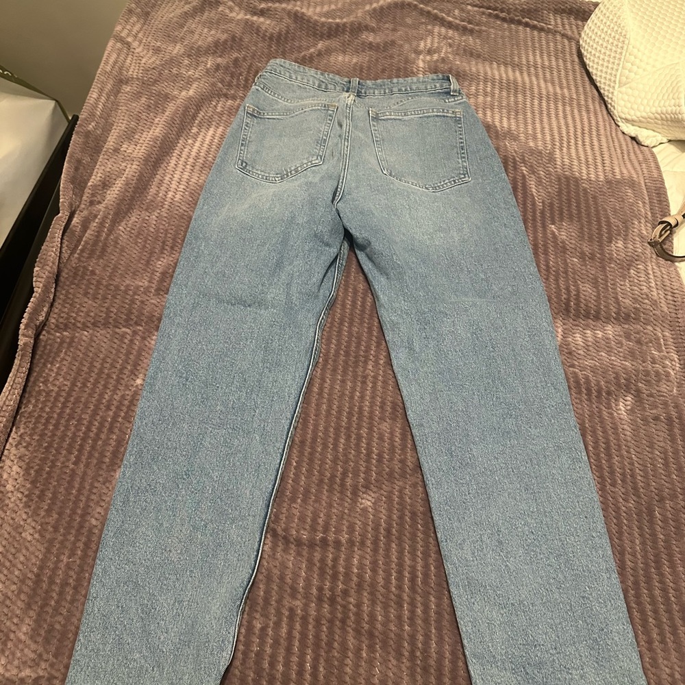 H&M mom jeans high waist
